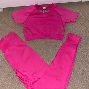 Pink Gymshark Set